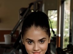 8 pictures - Eloisa Guerra Jumping Out The Gym